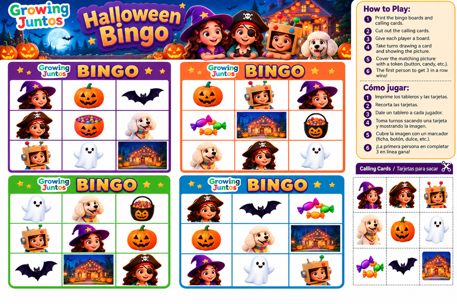 Printable Halloween Bingo!